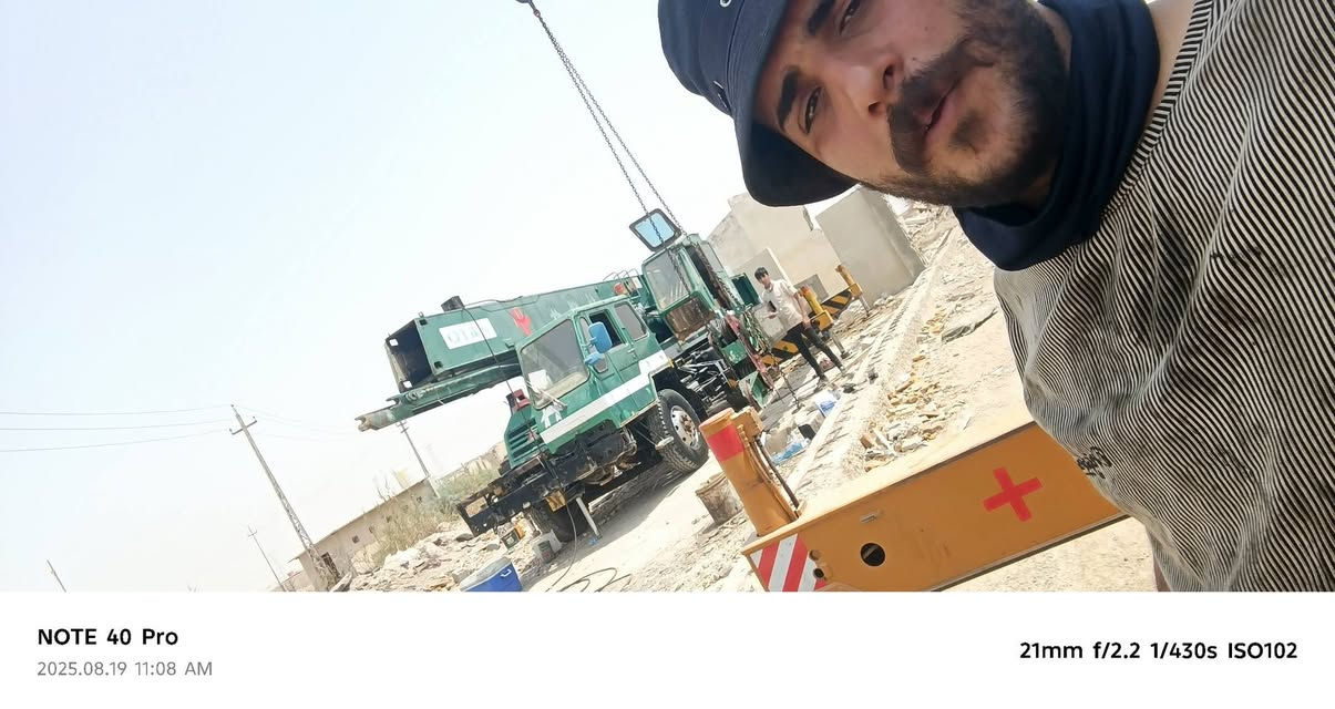 سلام عليكم  ورشه متنقله تصليح كرينات تجفيت جكات وسلايت بمات  كنتورل 
جمعيع الكرينات 
نطلع محفاضات
يي شي يخص الهدورليك 
بكانه البصره بدون محل  
ابو ادم ***********//////***********
