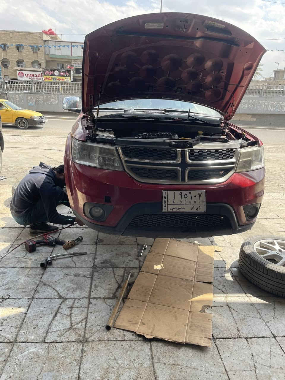 السلام عليكم 
جزء من اعمال اليوم. 

❤️جورني 2400تبديل كير
❤️جورني خطار من البصره ادامه كامله
❤️جورني تبديل حداديه
❤️جورني تبديل بربرن امامي
🚙❤️يتوفر زيوت ماركات عالميه❤️
علوش الشحماني
🫶🏻***********🫶🏻
