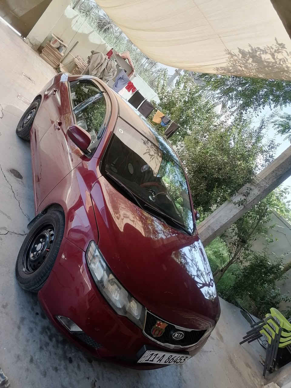 اسلام عليكم للبيع فورتي مديل 2011 بسمي مكينه2000 كير خير من الله تبريد ثلج بيه باب سايق وجاملغ امامي ومصبوغه حزام سعر 82 ممتواجد عل فيس مكان سياره بغداد مدائن ***********
