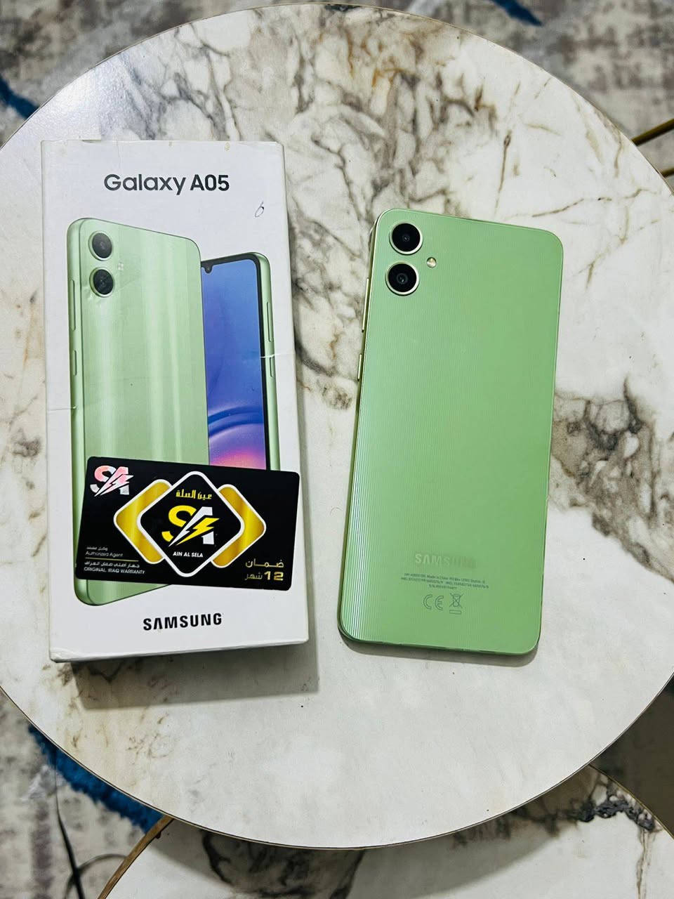 جهاز سامسونج A05 
جديد صار ٤ اشهر من اخذته نظيف كلش سعره 110 الف ✅️
وايضا جهاز TECNO نظيف وشغال سعره 90 الف ✅️
مكاني كربلاء 
للإستفسار *********** (واتساب )
