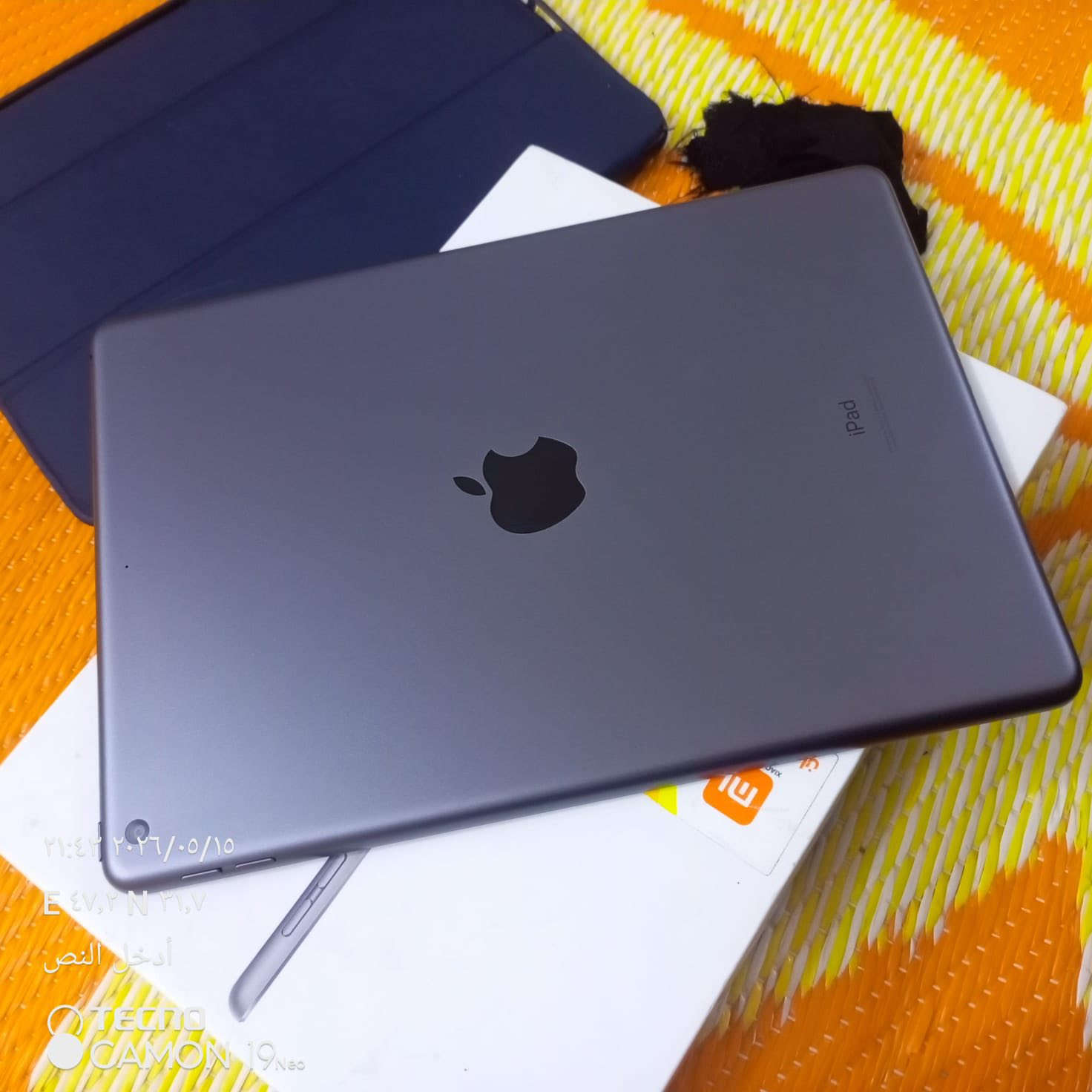 📱 للبيع آيباد الجيل التاسع 256GB (سعر مميز)
جهاز نظيف جداً استخدام اقل ألسنه ، محافظ عليه ✔️
✨ المواصفات:
سعة 256GB (مساحة كبيرة ونادرة)
أصلي 100%
ويا الكارتونة والشاحن (كامل مكمل)
باقي على الضمان شهر ✔️
أداء ممتاز وسريع
📌 الملاحظات:
بيه أثر خفيف جداً بالجنب (ما يأثر على الاستخدام نهائياً)
💰 السعر: 390,000 دينار (بي مجال)
📍 الموقع: (ميسان٪؜ كحلاء)
📞 للتواصل *********** وتساب
