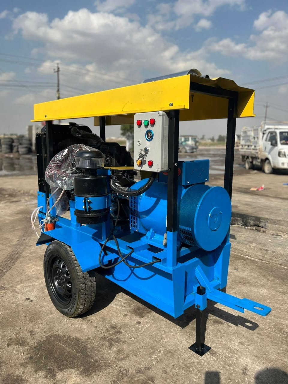 سلام عليكم
مولد كيه محرك 3000 لا صرف وله بخار
راس تواليد 30كيفي ثري فيز
سعر 16 ورقه
***********
***********
مكان بغداد
