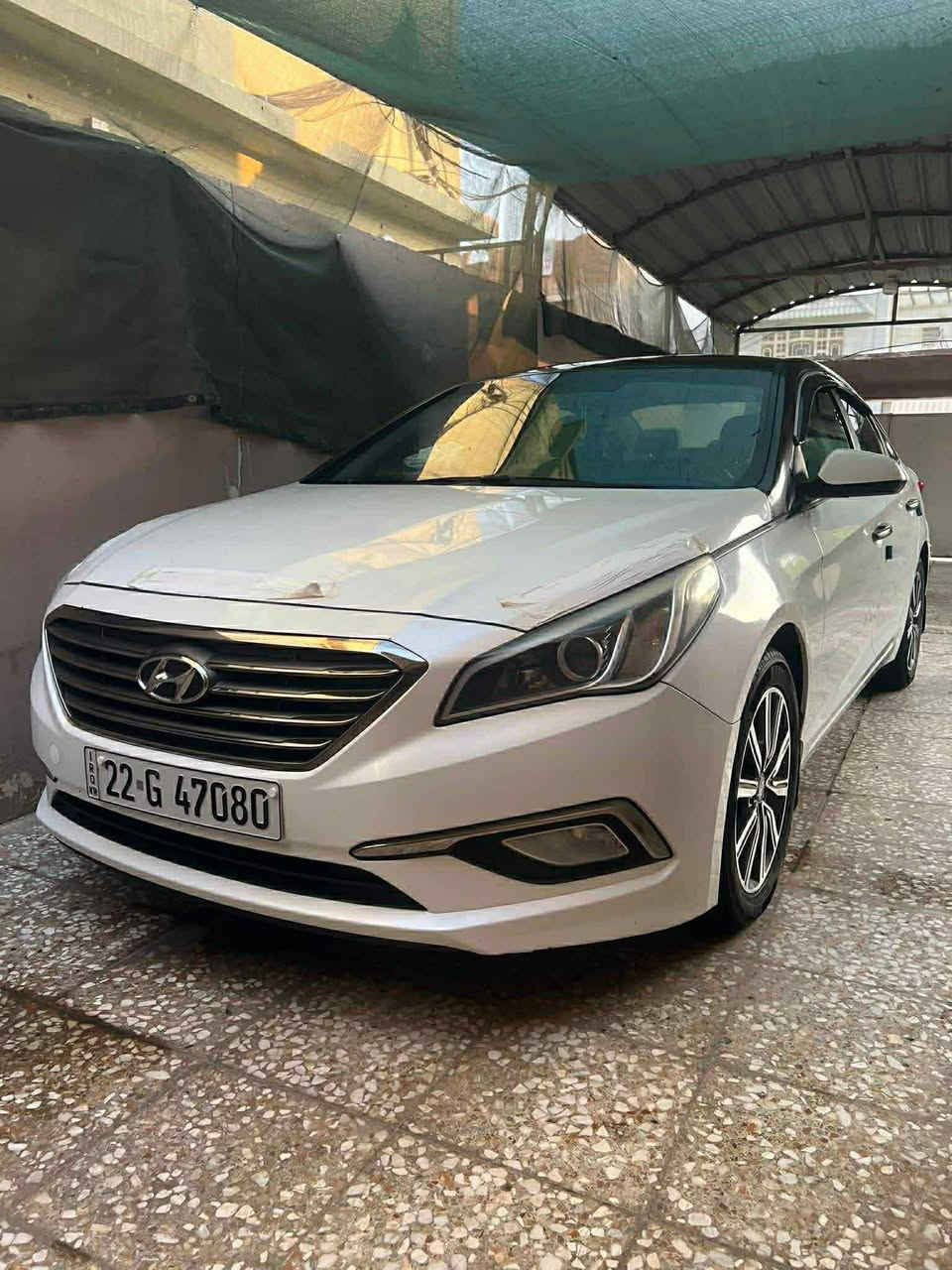 سوناتا 2017 وارد امريكي
حادثها جاملغ الصدر فقط يعني قطعه وحده صبغ  بدون دواخل باقي السياره مكفوله

ماشيه ٢٠٠ الف 

مكينه 2400gdi مفتوحة ومسوي برمجة همين يعني انسه الدوانز

مكان السياره بغداد شارع فلسطين

السعر١١٧ 

صدر جديد تخم تارير مصارله شهرين نوزلات جديده دسكات فلنجات جديده فيت بم جديد مال شركه 

مواصفاتها 

تحكمات ستيرن جهتين

مانع انزلاق 

شاشه وكاميرا 

حاكيه

وبعد مواصفات السوناتا العاديه يعني

***********
