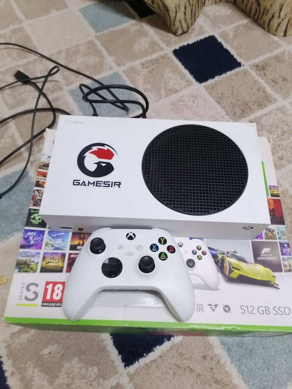 اكس بوكس سريس اس 512 للبيع
جهاز نضيف ويا ملحقاته كامله
السعر ٣٢٥ وبي مجال للشراي
للاستفسار *********** واتس
