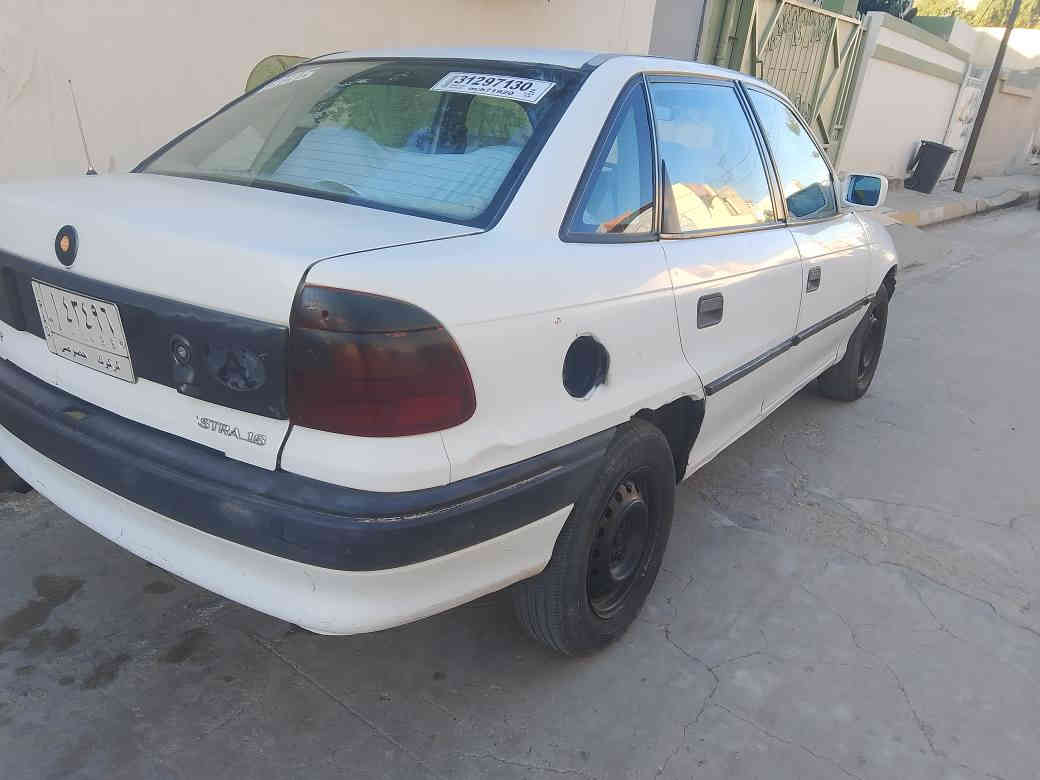 استرا.رقم كركوك كود بانزين  موديل 95 حجم 16 باور قايش عريض مشروع وطني لحد 29 كير عادي محرك صدر تايرات شرط دواخله غرفة نظيف جام امامي كهربائي شراي يتصل *********** سعر 43 كركوك, العراق
