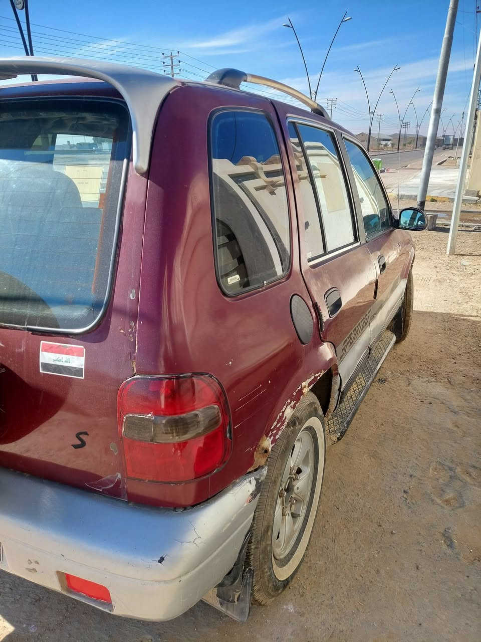 سبورتج للبيع موديل ٩٤ كير عادي محرك مفتوح رقم انبار انكليزي تحويل مباشر مكاني الانبار الكرمه الكرمه 
***********    
يرهم مراوس بسوناتا تو 

سعره ٣٦
