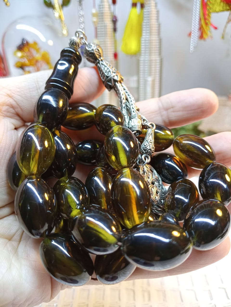 السلام عليكم
عروض رمضان 
مسباح سندلوس مساطب زيت زيتون كصه زيتونيه عرگ دخاني اسود جراخه اسطه جهاد الفلسطيني كركوشه انتيمون طرابزونيه خامه وفخامه محمول شيوخ خشنه 
الوزن 104 غم القياس 14 * 22 العدد 33 خرزه 
السعر 25 الف شامل أجور التوصيل والسعر قطعي لطفاً


**إذا كنت صاحب هذا الإعلان وتريد حذفه لأي سبب، رجاءا أرسل رسالة إلى الدعم الفني**