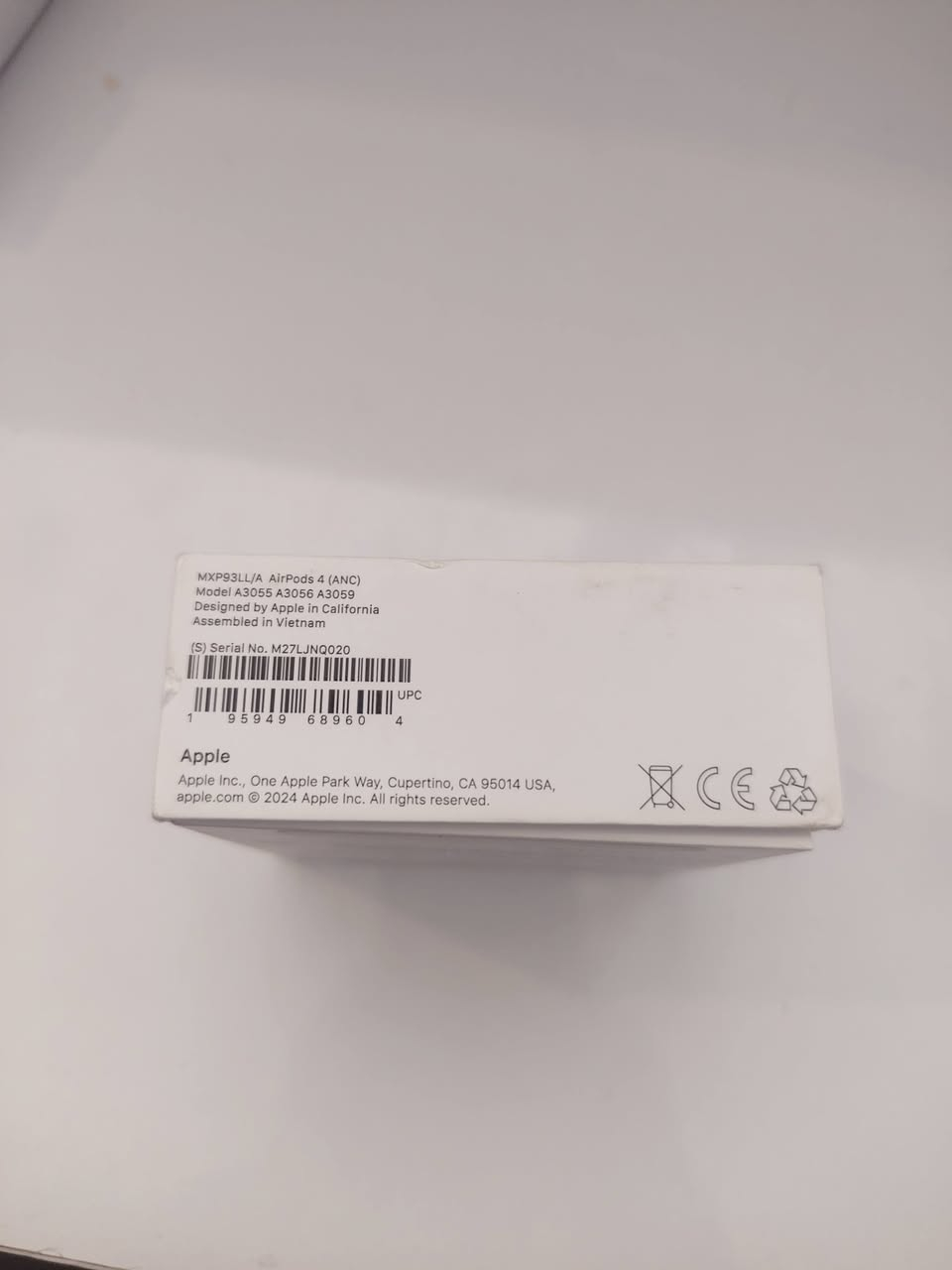 ايربود الجيل الرابع الاصليه
ANC
السعر 225 وبيه مجال

***********
بغداد الجديدة
