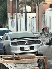 موستنك 2014 وارد امريكي ضربه باب وجاملغ   معوقين وصايرة حره  بيها خطأ ...