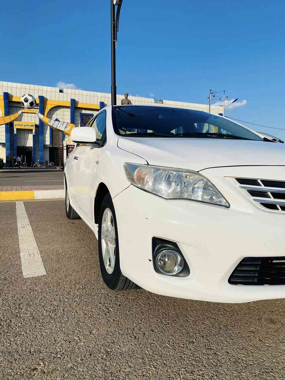 السلام عليكم 
للبيع فقط 
كورلا 2013 خليجي لاصبغ ولا تبديل كفاله عامه من قطره صبغ 
گير ومحرك كفاله
صدر امامي خلفي جيد جداً 
تخم تاير جديد 
سنويه وارقم قبل شهر كملتها من كل شي متخلي عليها ولا اي شي جاهز
تبريد + تدفئه 
دوشمه + دواخل جديد 
السياره رقم اربيل تحويل مباشر بأسمي ( بيع فقط )
السعر 130وبيها مجال 
مكان السياره الانبار - الرمادي 
***********
