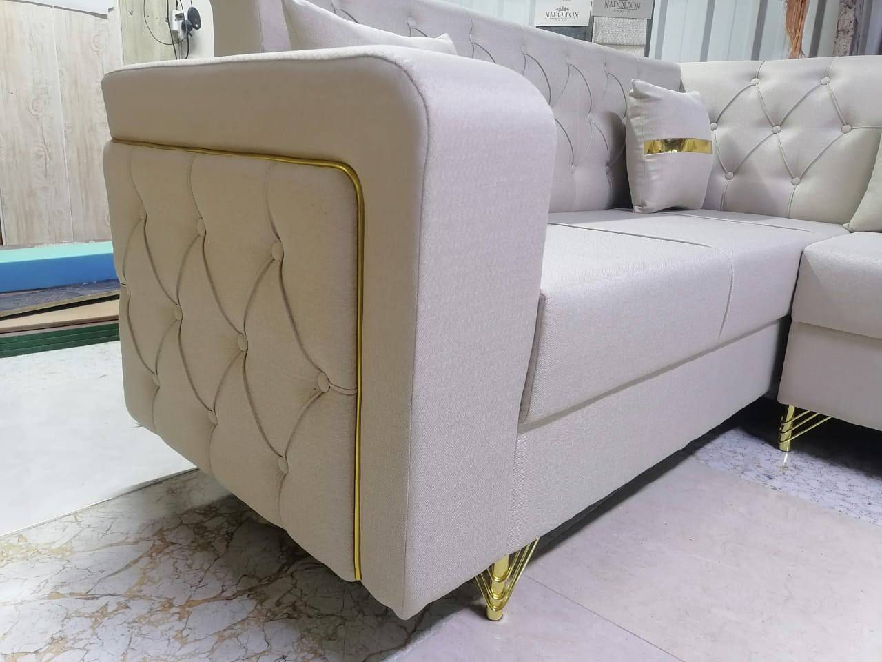 💜عملنا لهذا اليوم ديوان بقلاوة حرف L إلى أحد الزبائن 

🃏حسب طلب من معرض ومعمل السلام 

عمل درجة أولى

بلاويد 18 ملم

🔸المقعد ابلوك

▫️والضهر معاكس

🪓الخشب روسي

🔹سفنج هاي اكسترا 10 سانتيم 

🔸قماش تركي🥰

 نعمل كافة التصاميم والألوان

من حق الزبون مشاهدة الهيكل قبل الدوشمه

🤟على زبائننا ألون وعلينا جوده العمل 🤟

📌 الموقع: خانقين قرب المستودع مجاور المشتل أمام مشروع الماء 

للمعلومه والاستفسار مراسلة الصفحه او الاتصال ع لارقام التاليه

***********

***********
