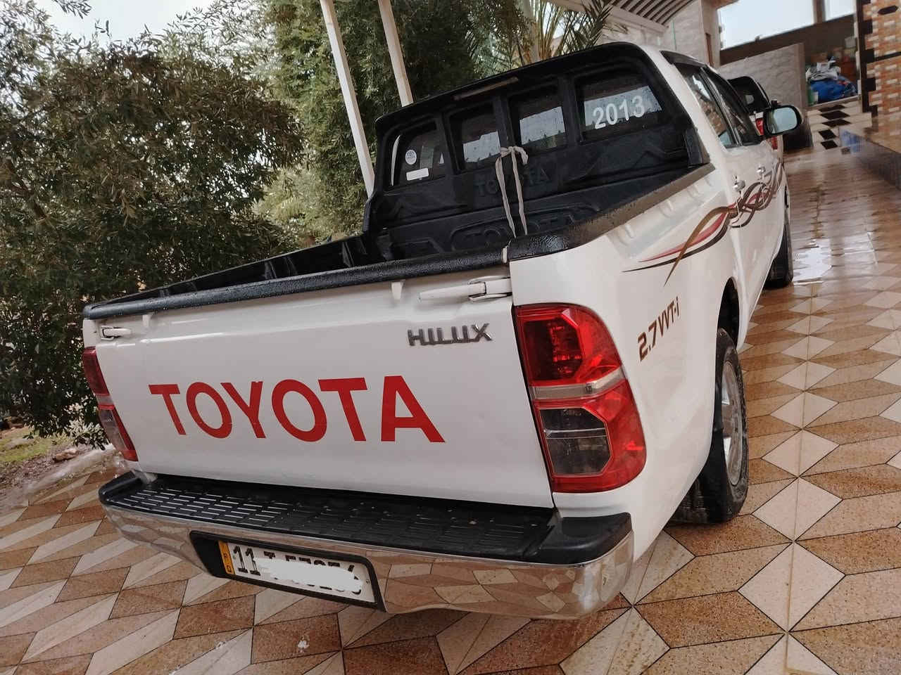 هايلوكس 2013 للبيع 
تيوتا هايلوكس 2013 للبيع
شاصي 12
رقم بغداد انكليزي السيارة بأسمي
مكان السيارة / محافظة الانبار _ قضاء حديثه
لاستفسار الاتصال على الرقم ***********
