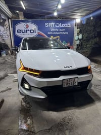 K5 GT line 2022  1_الون ابيض   2بصمه   3سايد بريك بصمه  5مثبت سرعه  6ن...