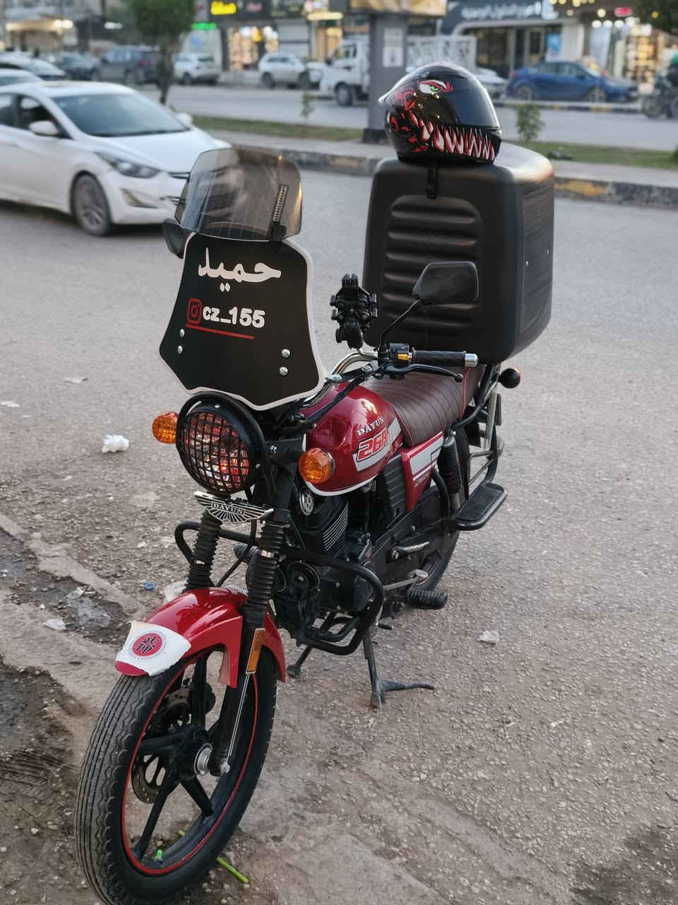 دايون 23 دراجه كامله اشلع بس صندوك وانطيكياهه كامله رقم وسنويه انكليزي نجف بأسمي دراجه كامله ونضيفه سعر 2100 
 
واتساب *********** ♐
