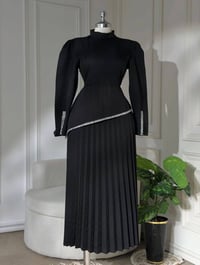 فستان • دابل تركي • مقاسات ٣٨-٤٨