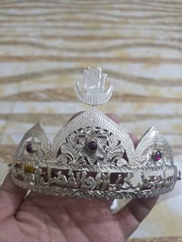 تاج فضة • عمل يدوي • ٣٢غرام