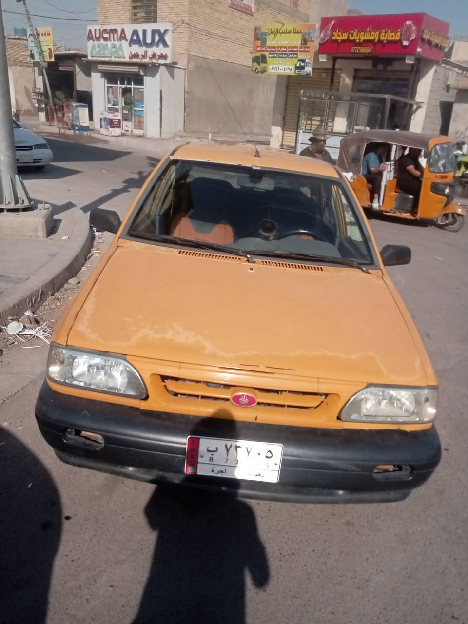 سلام عليكم سايبه موديل 12
 تحويل مباشر  رقم بغداد السعر 20 وبيها مجال  مكاني. حي  السفير ***********
