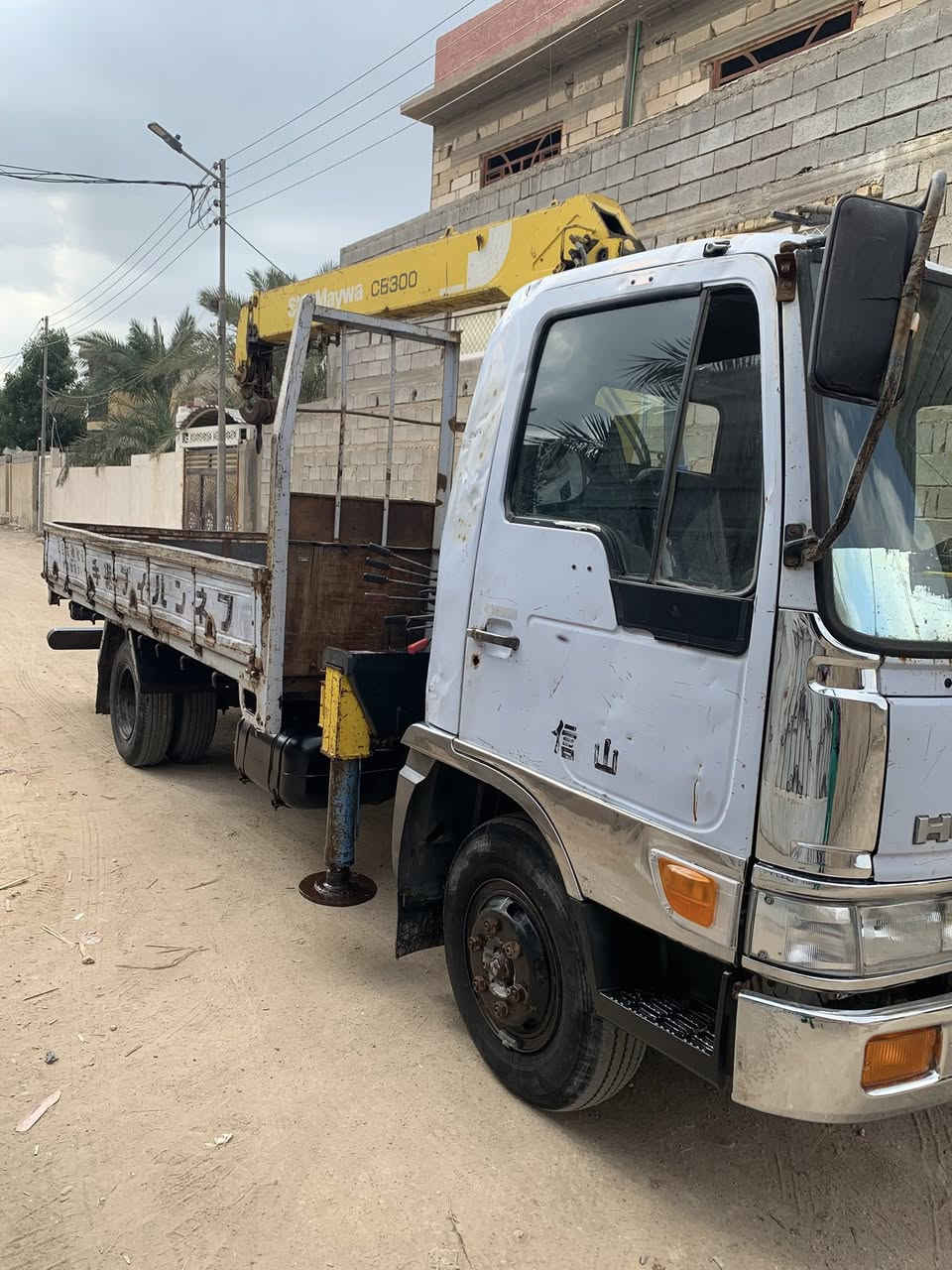 سلام عليكم. سياره كرين انكر 3طن سلايتين رقم بصره الماني مكان السياره بصره سياره جاهزه الرقم ***********
