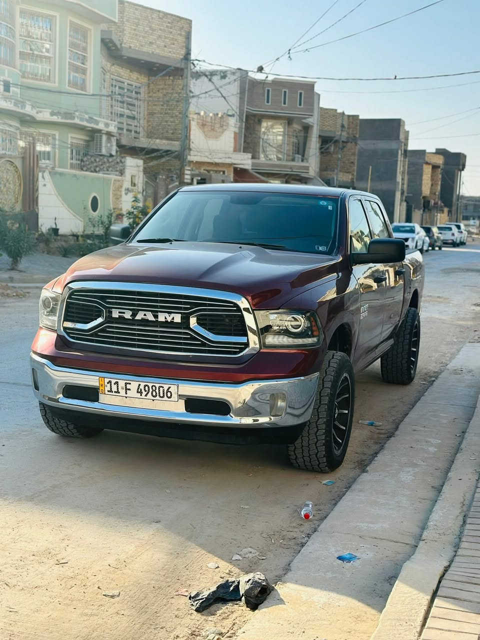 سلام عليكم 
رام ٦ سلندر فور ويل 2022 حادث سطحي جاملغ وباب شاصي و راديترات مكفوله ماشيه 45 سياره جديده وقويه السعر 235 وبيها مجال المكان كربلاء ***********
