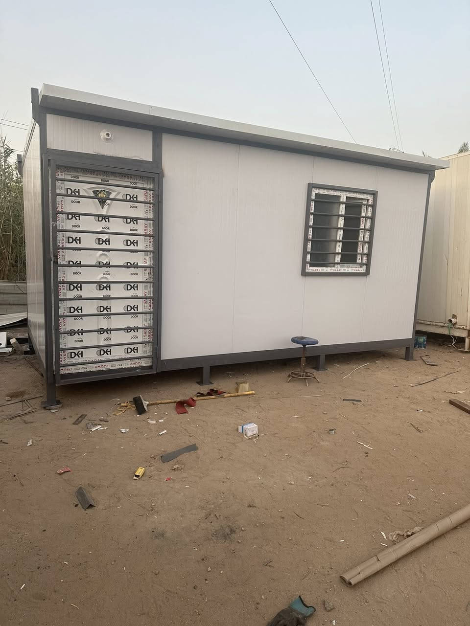 شركة ابو هادي لصناعة الكرفانات 

كرفان قياس 5*3 ضد الحريق جديد الصنع سعره 

مليون و750ضد الحريق معه كتاب دفاع المدني 

العنوان كربلاء طريق الرابط 

يوجد توصيل لجميع المحافظات 

***********

***********
