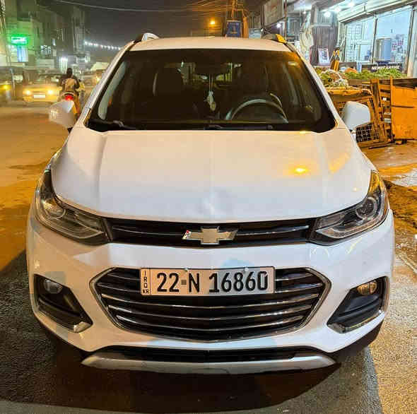 للبيع – شوفرليت تراكس 
 لون أبيض موديل ٢٠٢٢
سنوية جديدة رقم اربيل 
بدون صبغ 

ايرباك سليم 

السيارة نظيفة جداً، استخدام راقي، خالية من العيوب.
المواصفات: شاشة وسطية، كاميرا خلفية، أضواء LED، تكييف ممتاز وتدفئة حساسات جانبيه وخلفية مثبت سرعة
مقاعد جلد 

فول مواصفات 
عدا الفتحه 
اقتصادية 

محرك قوي وناعم
السيارة جاهزة للفحص
الرقم: ***********

العنوان _بغداد _البلديات _نهايه شارع معامل الكاشي بغداد
