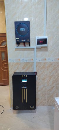 منظومة شمسية ذكية • بطارية 16KW • الحويجة