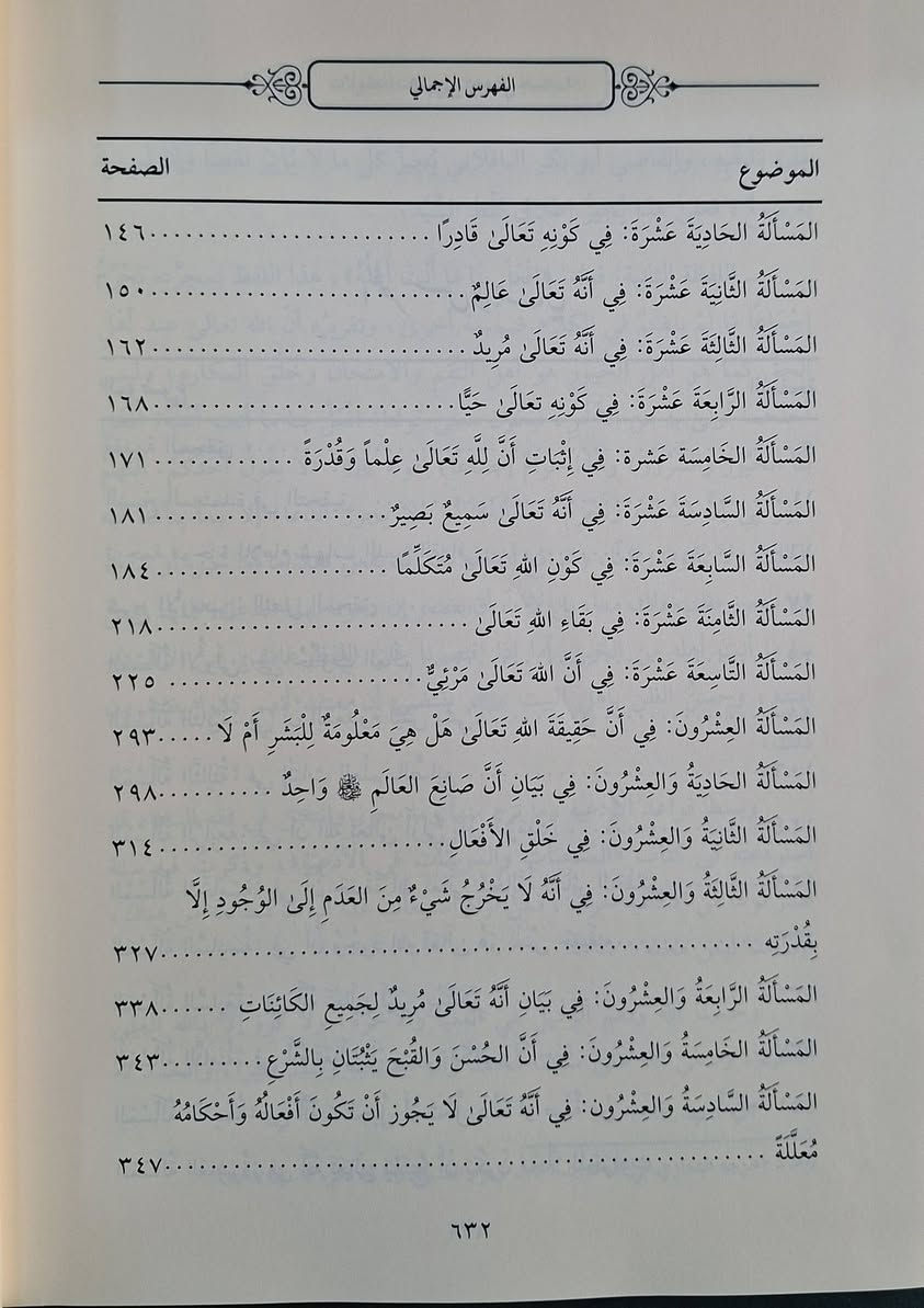 شرح الاربعين في أصول الدين،  وهو شرح نفيس لكتاب «الأربعين في أصول الدين» للإمام فخر الدين الرازي. يعد الكتاب من أهم مصادر علم الكلام (العقيدة) عند أهل السنة والجماعة، حيث يتناول مباحث العقيدة، الرد على المذاهب الاعتزالية والفلسفية، وتشييد أدلة الحق، اعتنى به نزار حمادي طبعة دار الضياء شامو سعر 33 الف مكتبة عبدالله علي مراد كركوك خان القلعة للطلب والاستفسار الاتصال على رقم ***********

