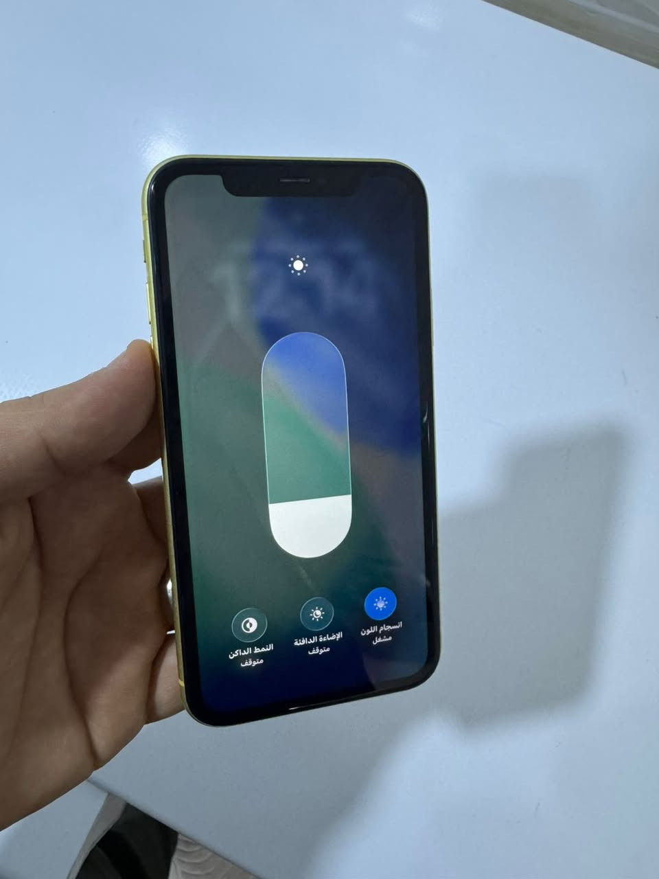 ايفون 11 تك سيم عربي
فقط بطاريه متبدل 100 تقرا 
ذاكره 128  للمراوسه 
***********
