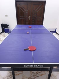 منضده للبيع السعر 275 مكاني هارثه 07806809447 استعمال شهر فقط كارتون ش...