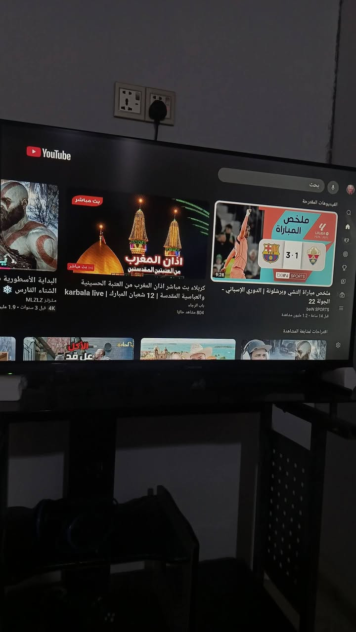 شاشة سمارت ناشونال حجم 32 سعر80 واتساب *********** بني منصور منطقة مزرعة
