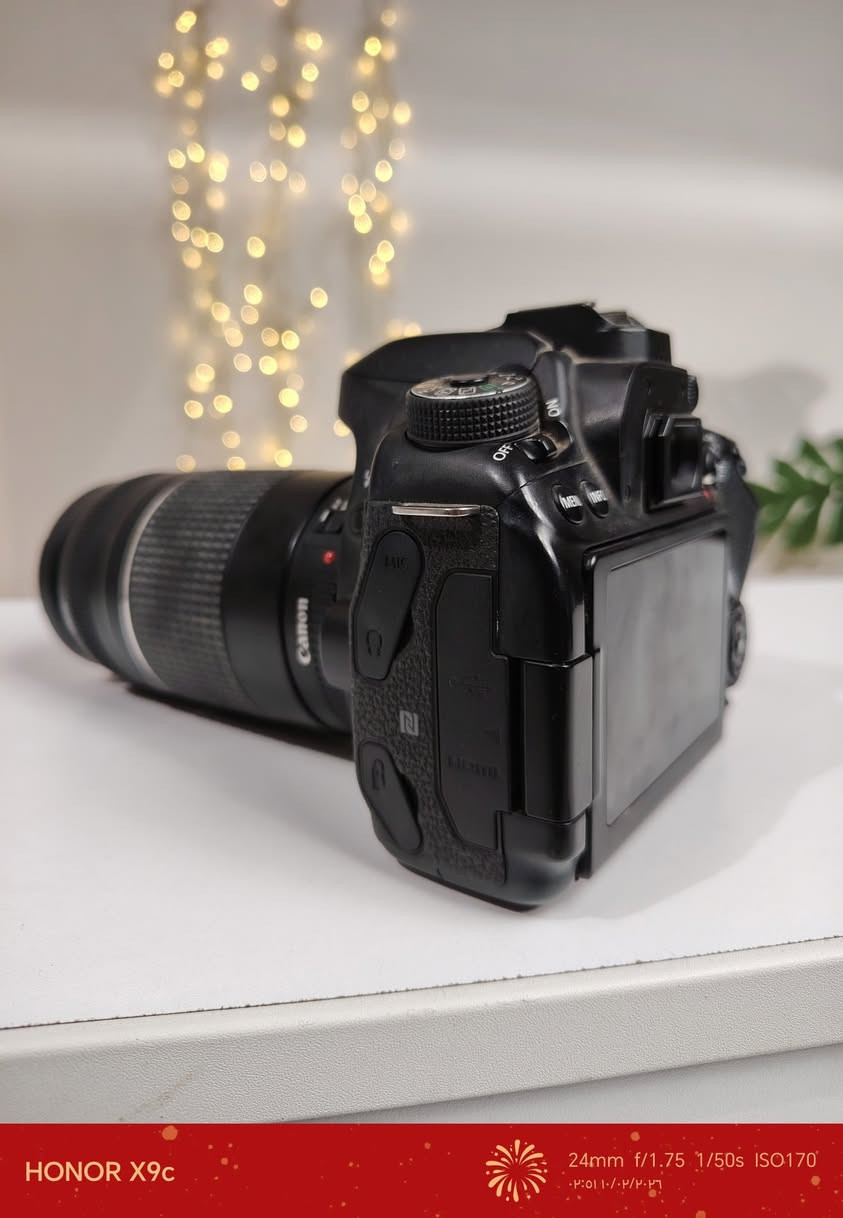 سلام عليكم كامره  كانون 80d مع عدسه 18-135 فتحه عدسه 4.5 سعر 600
رام شاحه بطاريات بطاريت 2 

الشتر ماعرف شكد بس مو اقل ال 35 الف 

 عدسه 50 mm فتحته العدسه 1.8 سعر 125

عدسه 75- 300  فتحه عدسه 4.0   سعر 230

مكاني بغداد الدوره
رقمي  ***********
