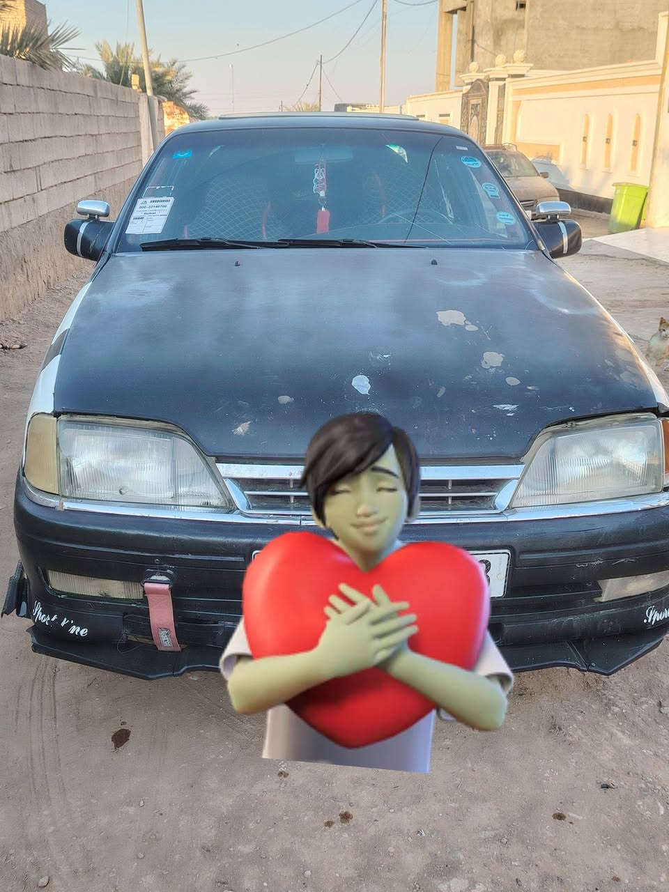 سيارة اوبل اوميكا موديل ١٩٩٣ كير محرك حجم ٢٤٠٠  ترايك يحكم على السيارة تخم تاير باتري جديد هاتف  *********** الانبار  رمادي
