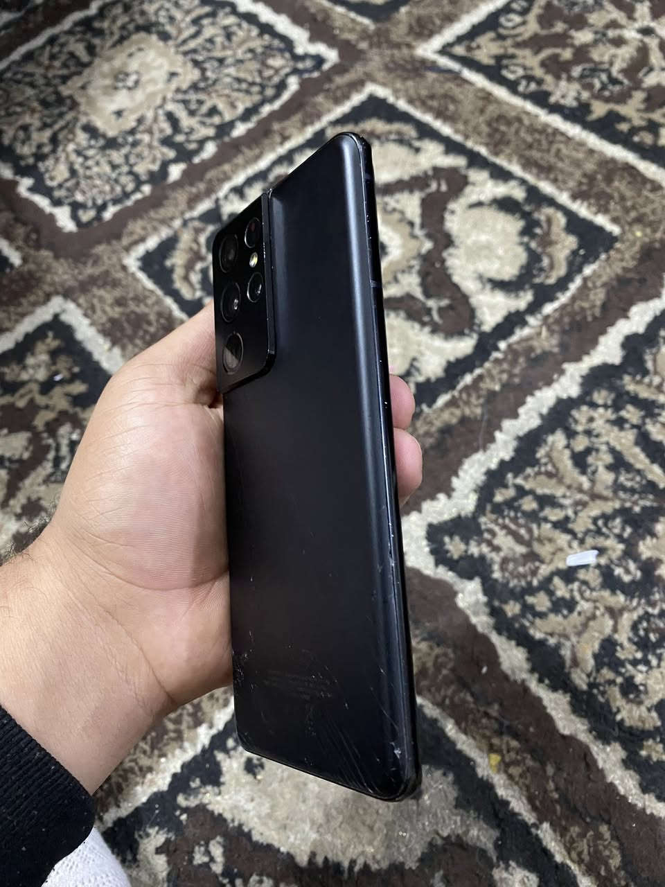 ‏أس 21 ألترا 5G  جهاذ ذاكره ‏ ‏256 جهاز مثل مو واضح شخبوط الجهاز خير من الله للبيع وير هام أم مراوس سعره 325 التواصل WhatsApp *********** مكاني بغداد
