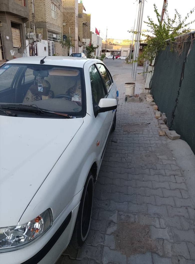 سمند موديل 11مصبوغه حزام بيضه الجاملغ الخلفي ضربه خارجيه 28وبيه مجال قليل ***********
