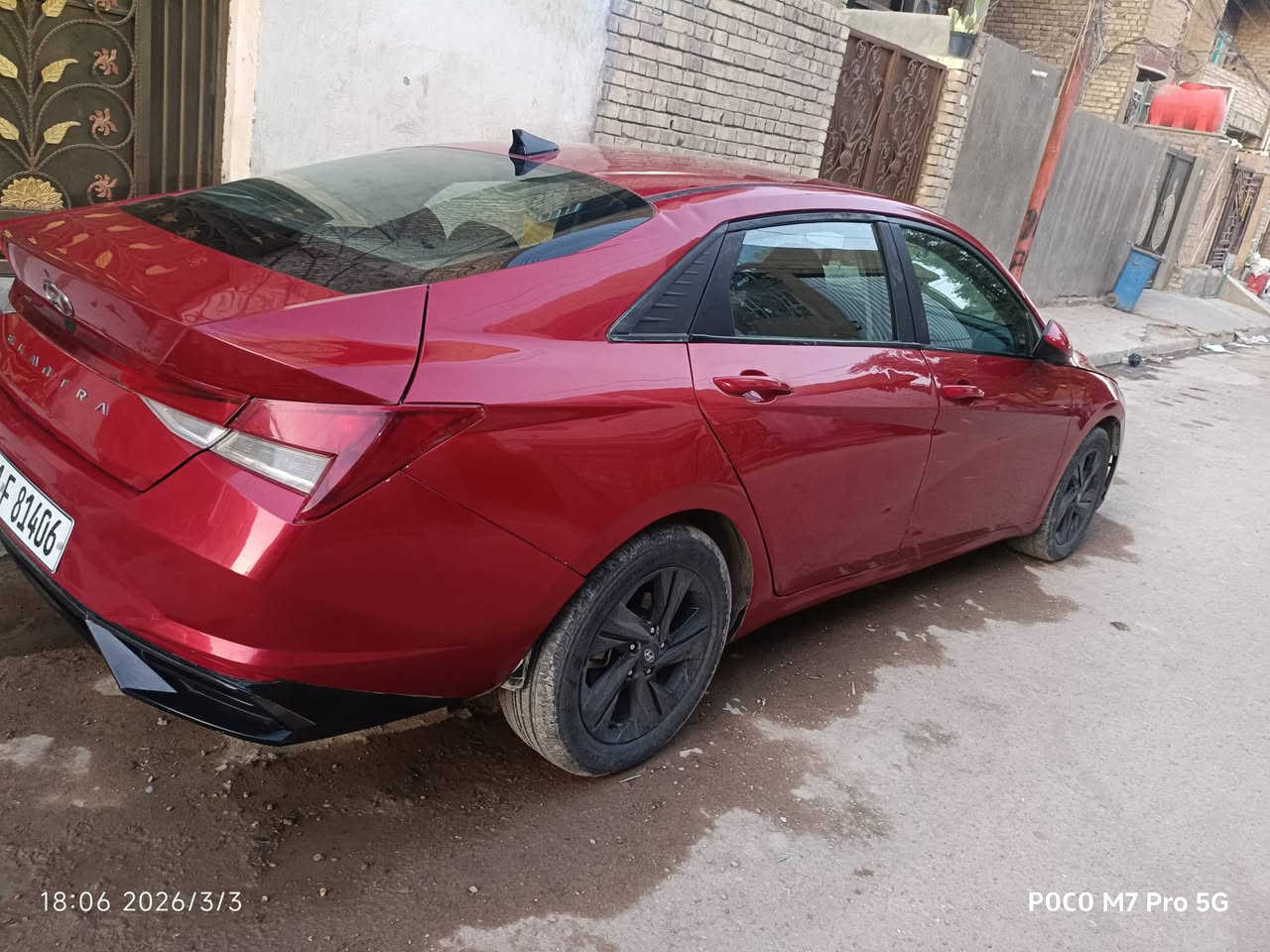 السلام عليكم عندي النترا 2023 رقم بغداد بسمي تحويل ثاني يوم صوره الحادث بلمنشور لا شاصي ولا لغد تبريد بلادي مال شركه ماشيه 15الف 
بصمه 
رادارت 
ترحيب 
موصافاتها معروفه السعر 155وبيها مجاب كلش بسيط للاتصال ***********
