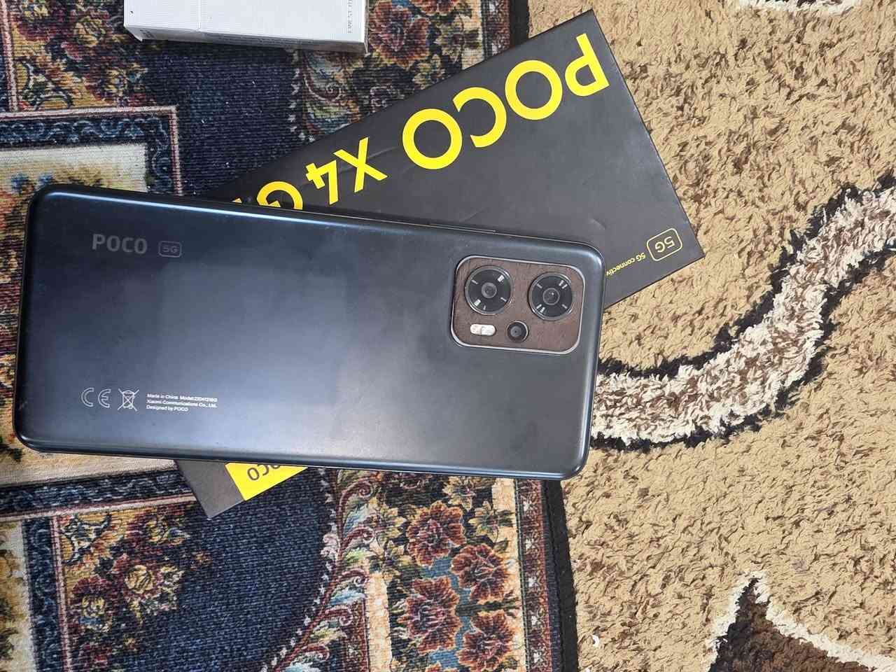 موبايل بوكو اكس فور جي تي 
ذاكره 256
 كامل ملحقاته وكارتونه موجود 
البيع او المراوس حسب القناعه 
مكاني ناصريه 
***********
