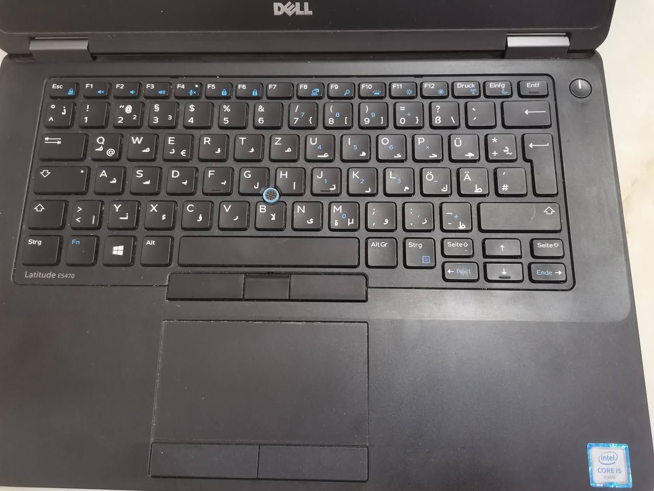 السلام عليكم
لابتوب للبيع نوع Dell  
المعالج intel core i5 الجيل السادس 
الذاكرة 256 ssd 
الرام 8g ddr4 
الشاشة full HDحجمها 14 بيها كاميرا 
كرت الشاشة داخلي intel(R) HD Graphics 520 
كيبورد ضوئي عربي انگليزي 
بطارية ممتازة تستمر اكثر م̷ـــِْن ساعتين 
جهاز نسبة نظافته 99‎%‎
ما مفتوح ولا مصلح 
ملحقاتها شاحنة أصلية فقط 
السعر ٢٥٠ و بي مجال 
مكاني نجف شارع المطار القديم 
***********
