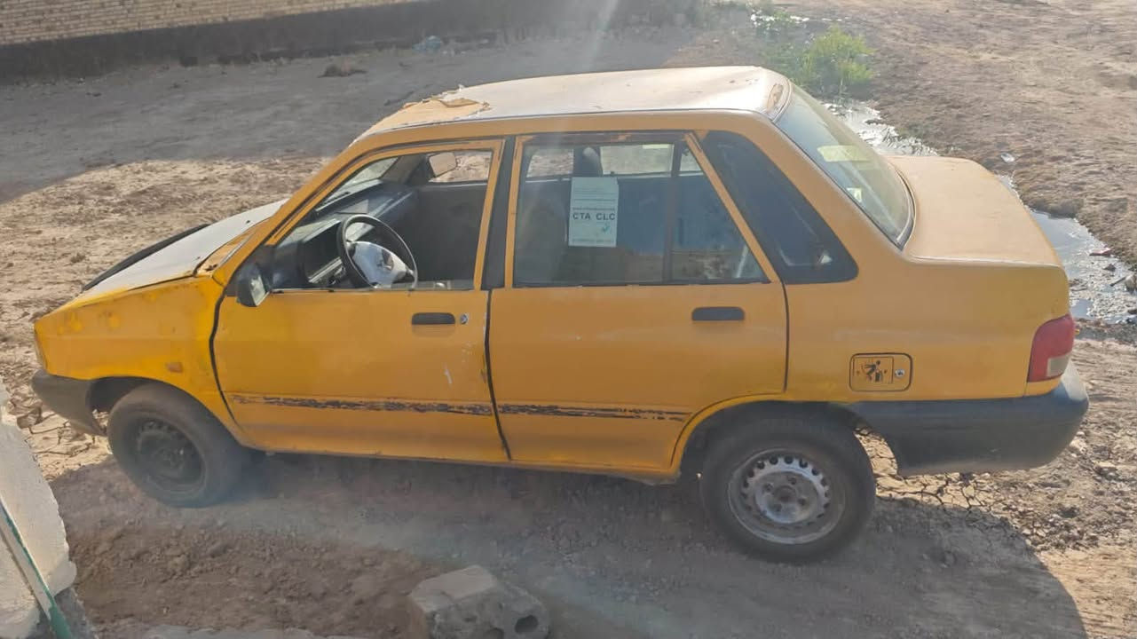 سايبه موديل ٢٠١١ سيارة جاهزه اطلع وي مايعجبك بيه 
فقط سنويه ضايعه اكفله الك عن السرقه والعشائر وبيه أوراق تبليغ بلمحكمه رقم المالك موجود عندي السعر ٨ أوراق بيه مجال قليل 

تخم تاير 
سلف جديد 
باتري راديتر 
ضفيره جديده 
فقط بيه خيط دخان الأستفسار ‭***********‬ 
الديوانية قضاء سومر
