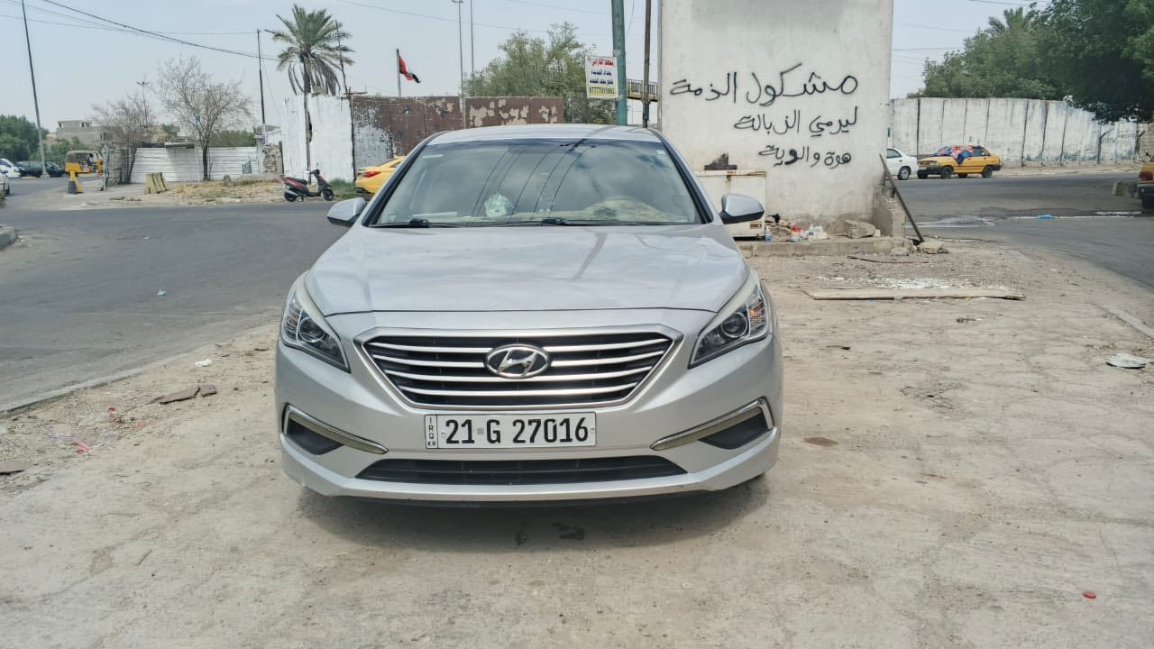 مكلف بل نشر السلام عليكم للبيع سوناتا2017 وراد امريكي حادث خلفي وبابين كلير السيارة جاهزة بدون نواقص رقمها سليمانية بسمي  *********** مكانها بغداد الجديدة
