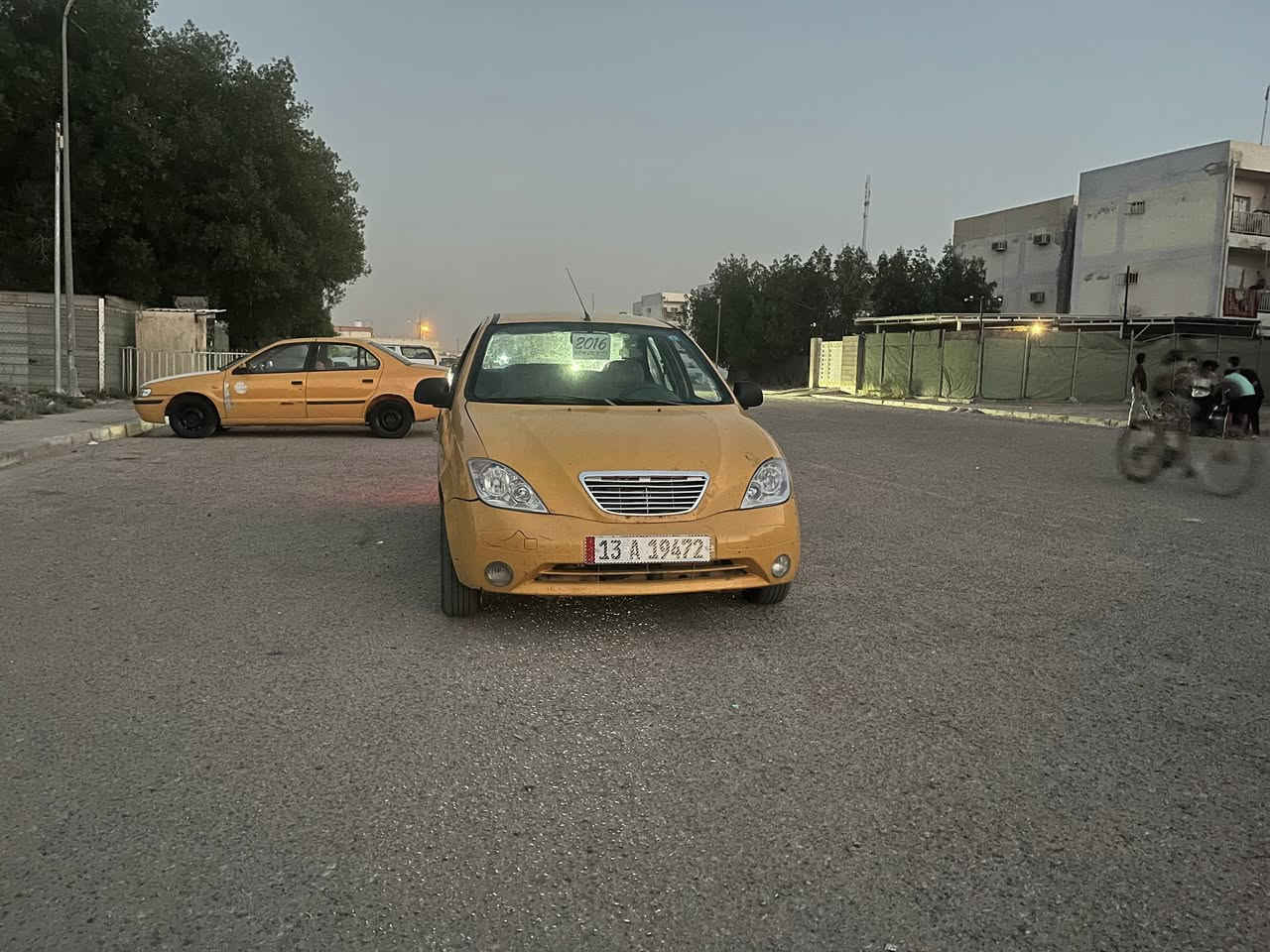 سلام عليكم 
طيبة موديل ١٦ 
مصفرة هيئة و غرامات 
سنوية تتحول ب اسمك مباشر ، ارقام انكليزي 
هزة قبل اسبوعين كلشي بيها جديد حتى الصالنصة مبدلهة جديدة 
حدادية ، كير ، مكينة ، تبريد ، كهربائيات ، برانكيتات كلهة جدد
مكان السيارة ميسان ، السعر ٣٥ و بيها مجال قليل
***********
