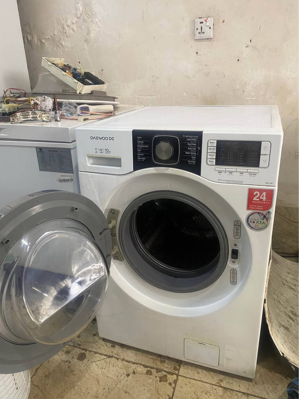 غەسلەی تۆماتیک بە شەرت دایۆ 10 کیلۆ زەمان یەک مانگ ناونیشان هەولێر دارەتوو ژمارەی موبایل *********** أربيل, العراق
