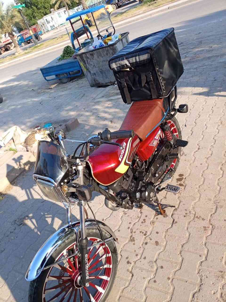 سلام عليكم شباب دراجه سونك مديل ٢٠٢٦  دراجه مكفول مكيه خير من الله سعر بل خاص شباب لي حاب يراسلني واتساب ***********
