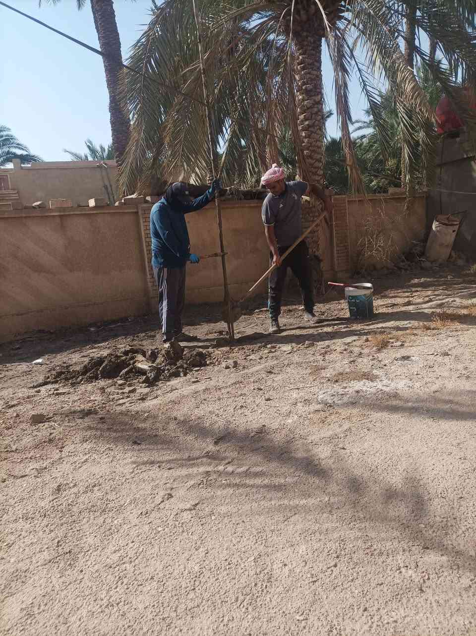 حفر الابار الرتوازية سقي الراضي الزراعية الاتصال ***********
