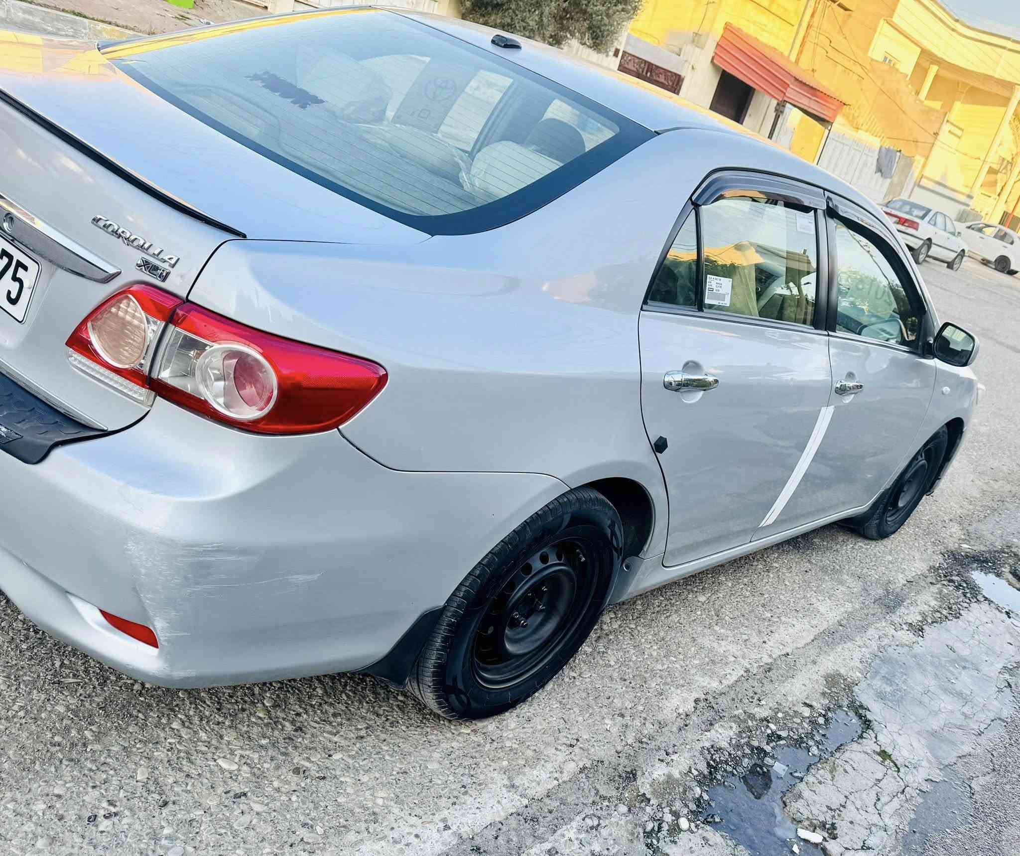 كورلا 2013 خليجي محرك 1600 كير محرك شرط بدون فتح بدون صوت بدون بخار كله ١٠٠٪؜ شرط لون سلفري سيارة الدعامية شرط 

فقط باب خلف سكن صبغ لاغيرها باقي كله شرط  بدون حادث بدون فتح بدون حالوب بدون جلح  سيارة جاهزة من كل نواحي سنوية ورقم والهزة حتى الفحص مروري كله ٢٠٢٩ جديدة شرط وكالة او تحويل مكان سيارة كركوك حي العسكري سايدين فقط أبيع بدون مرواسه سعره 122 بيه مجال للطيبين 
***********
