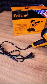 جهاز بوليش كهربائي • قرص 5 إنج • ينفع للسيارات والأثاث