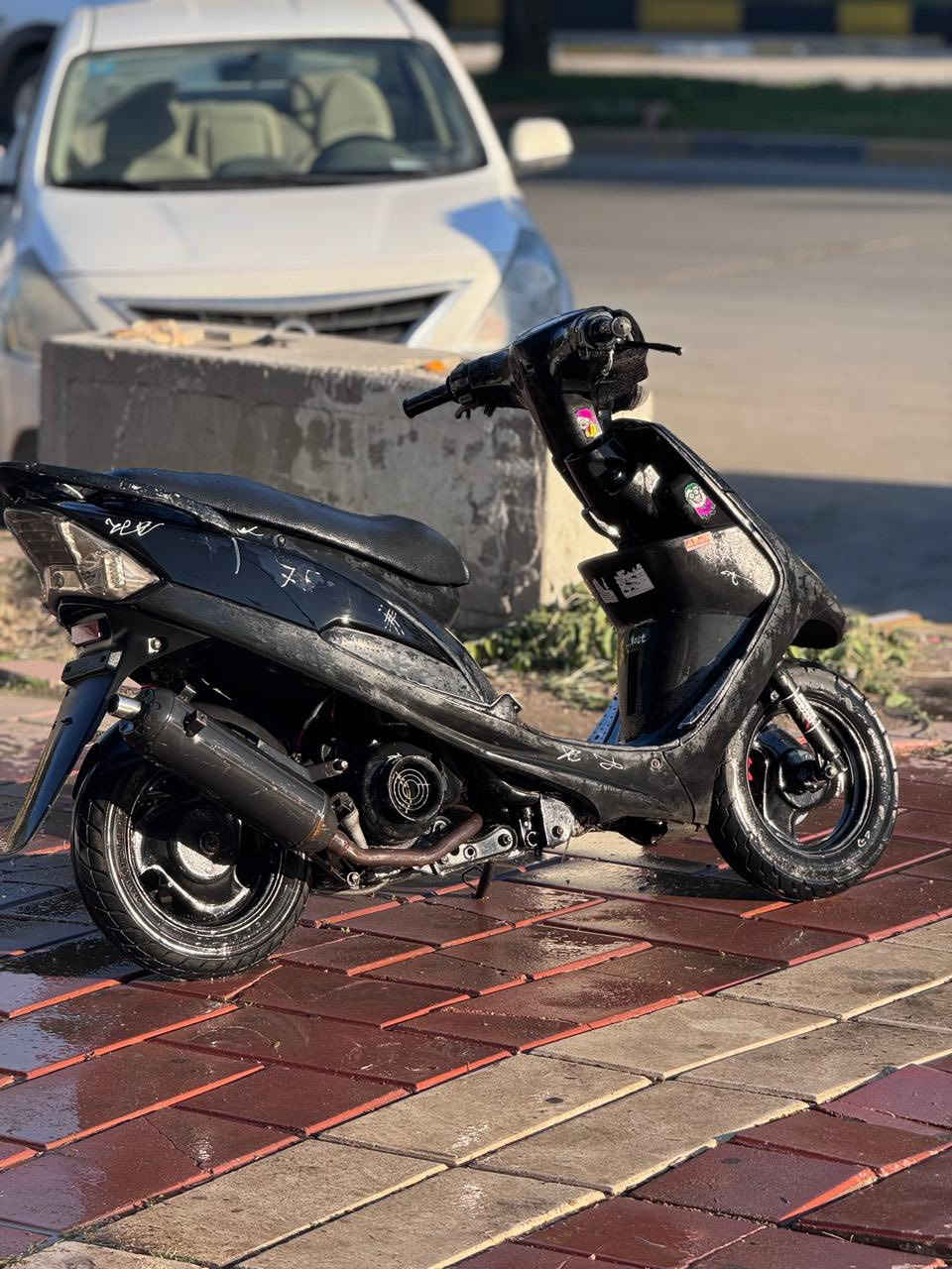 سلام عليكم ماكس عدله للبيع دراجه حلوه مكينه ناعمه تجي تفحص وشوف بعينك  مستعجل ع بيعتها مكاني حي جهاد 
الاتصال***********
