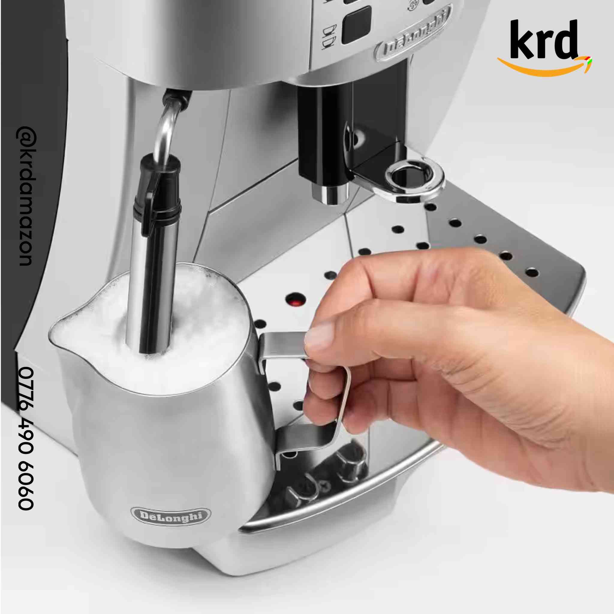 جهاز قهوة ماركة ديلونغي موديل ماكنيفيسا
جديد بالكارتون ما مستعمل
جملة و مفرد متوفر

0776-490-6060


**إذا كنت صاحب هذا الإعلان وتريد حذفه لأي سبب، رجاءا أرسل رسالة إلى الدعم الفني**