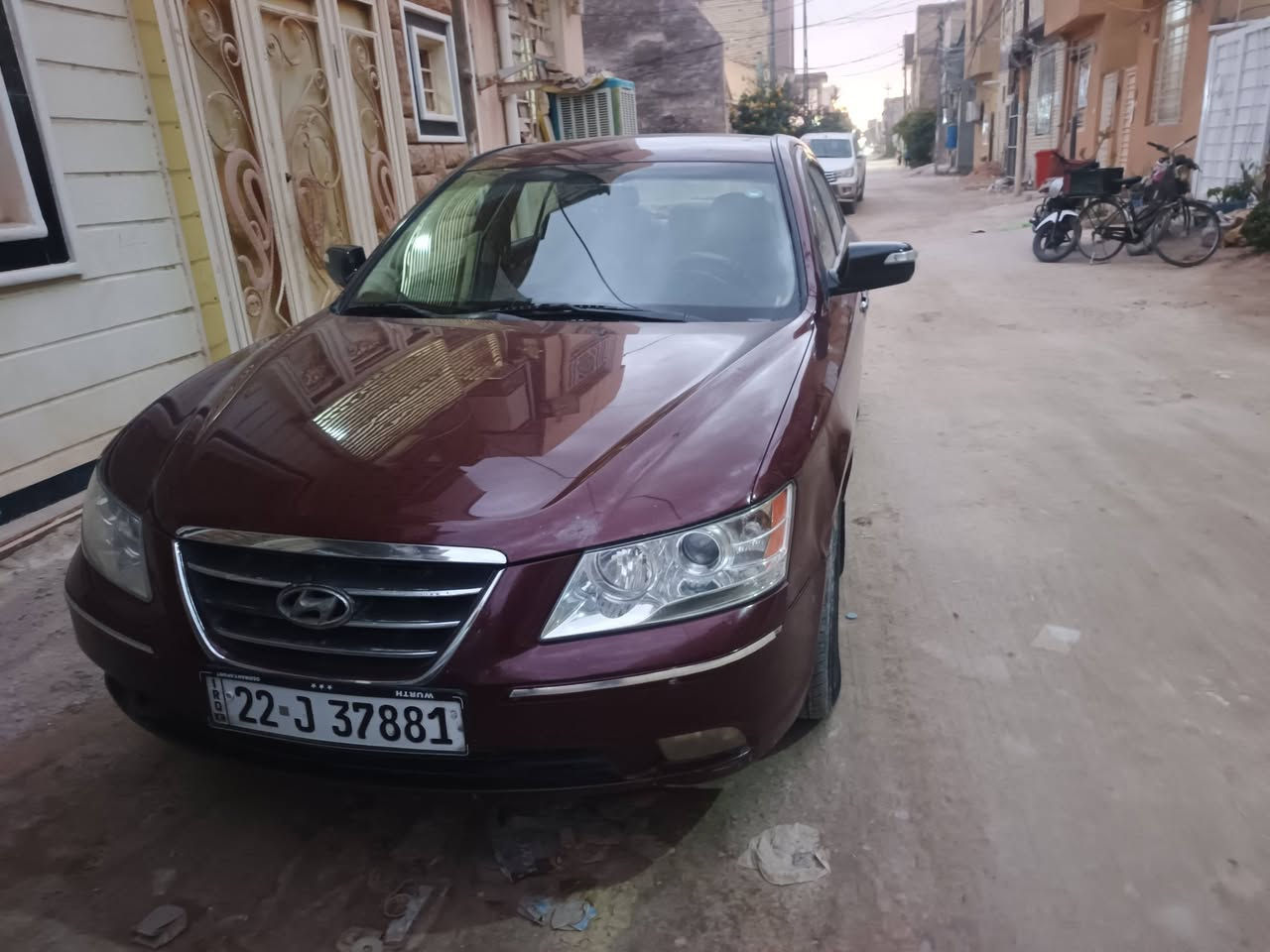 سلام عليكم ورحمة الله
سوناتا مديل 10 أمريكي لون ماروني 
رقم أربيل بسمنه سنويه جديده 
سياره جاهزه كير مكينه حداديه جدد 
تراي زيرو شرط 
ماشيه ١٤١ سياره جديده 
حادث الأمريكي  باب خلف سياق وشويه من جاملغ 
مصبوغة جهة سايق والبنيد بسبب جارد شرط بدون معجون 
السعر 115وبيها مجال شي قليل 
مكان كربلاء المقدسة
رقم ***********
