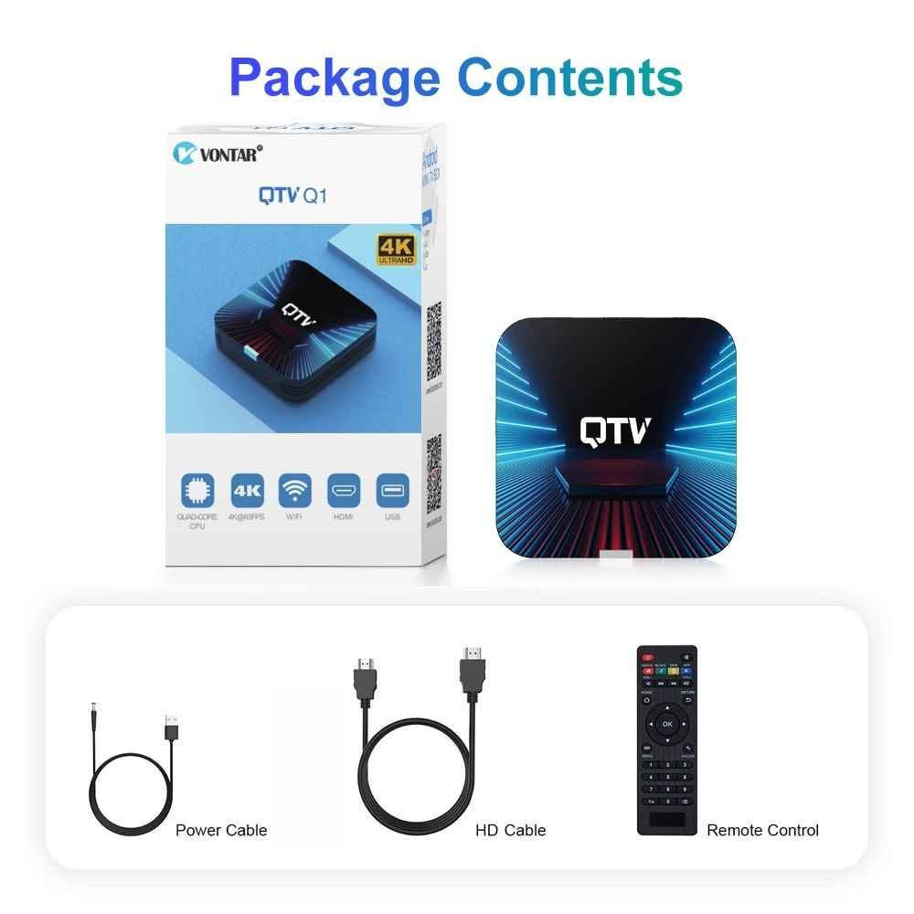 ⚡ جهاز تحويل الشاشة الذكي VONTAR QTV Q1 – دقة 4K وأداء قوي!

🚀 المميزات والمواصفات التفصيلية:

🔹 ماركة VONTAR الأصلية: جهاز تحويل الشاشة (TV Box) بموديل QTV Q1، مصمم لتحويل شاشتك العادية إلى شاشة ذكية متكاملة بكل سهولة.

🔹 دقة عرض سينمائية (4K Ultra HD): يدعم تشغيل الفيديوهات والمحتوى بدقة 4K مع سرعة إطارات تصل إلى 60 إطار في الثانية (4K@60FPS)، لضمان صورة فائقة الوضوح وسلاسة تامة في المشاهدة.

🔹 معالج رباعي النواة (QUAD-CORE CPU): مزود بمعالج قوي يضمن لك أداءً سريعاً ومستقراً أثناء التصفح، تشغيل التطبيقات، ومشاهدة الأفلام بدون تقطيع.

🔹 اتصال واي فاي (WIFI): يدعم الاتصال اللاسلكي السريع بالإنترنت لتتمكن من تصفح وبث المحتوى مباشرة بدون الحاجة لأسلاك شبكة معقدة.

🔹 منافذ متعددة للربط: يحتوي على منفذ HDMI لتوصيله بالشاشة بأعلى جودة ممكنة، بالإضافة إلى منفذ USB لربط الفلاشات، الهاردات الخارجية، الماوس، أو الكيبورد.

🔹 تصميم عصري جذاب: يأتي بتصميم أنيق ومدمج مع لمسات إضاءة جمالية مميزة على السطح العلوي ليضيف طابعاً تكنولوجياً لغرفتك.

الحالة: متوفر ✅
💰 السعر: 25 الف فقط! بغداد, العراق


**إذا كنت صاحب هذا الإعلان وتريد حذفه لأي سبب، رجاءا أرسل رسالة إلى الدعم الفني**