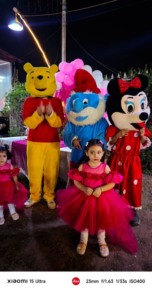 عيد ميلاد قمر ولجين في متنزه نيو دي العائلي في الدورة
سعر الحجز والتزيين كامل ب35 الف مع الدمى ودي جي وتصوير للحجز ***********
💥عنوان متنزه نيو دي العائلي  💥
بغداد الدورة مدخل حي اسيا من سريع الدورة نهاية شارع جامع حاتم السعدون على اليسار مجاور مدرسة الوهاب ومدرسة السراج💯
#متنزه_نيو_دي_العائلي
#بغداد_الدورة
#نمبر_ون
